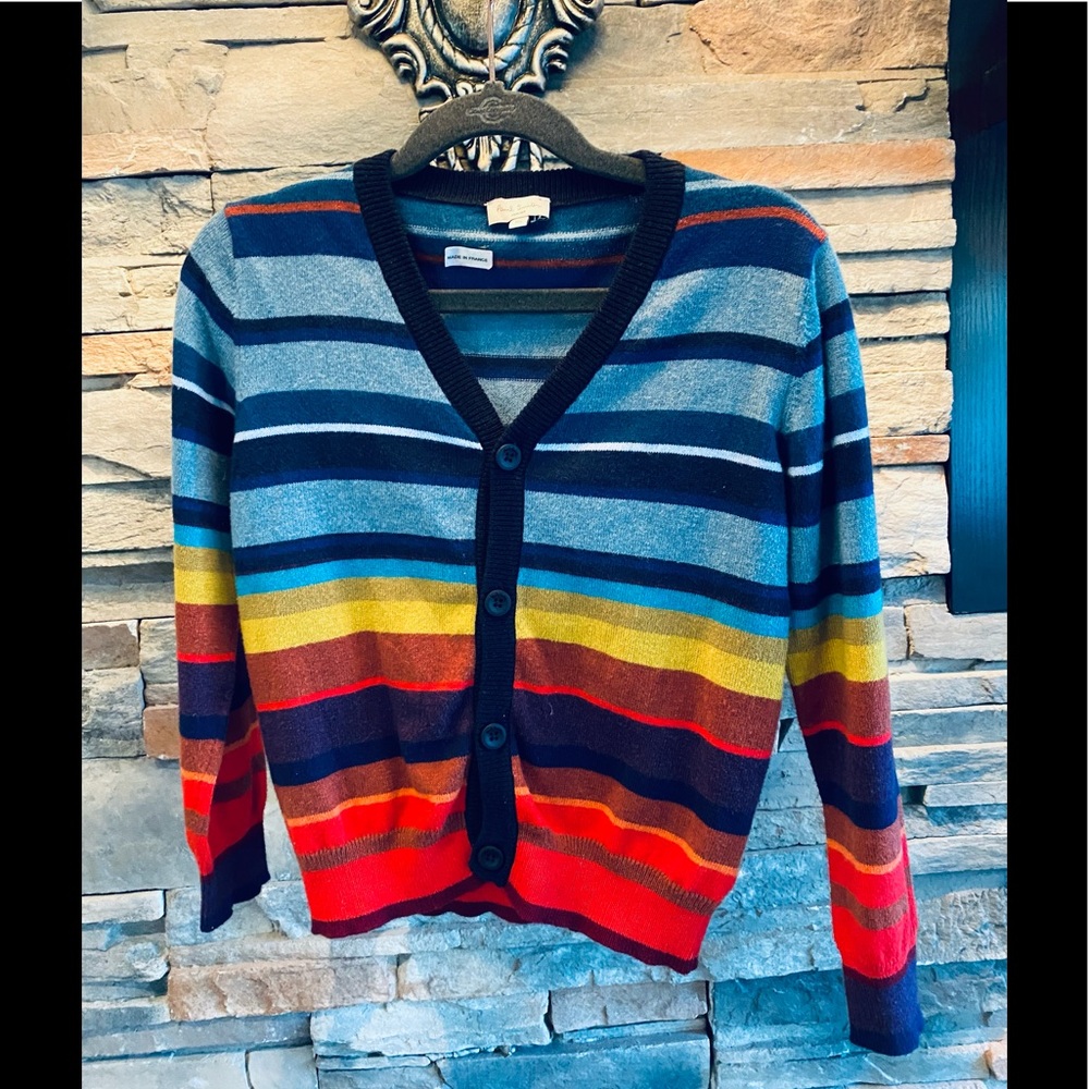 Paul Smith Junior 🦓 Multicolor Button Up Cardigan
